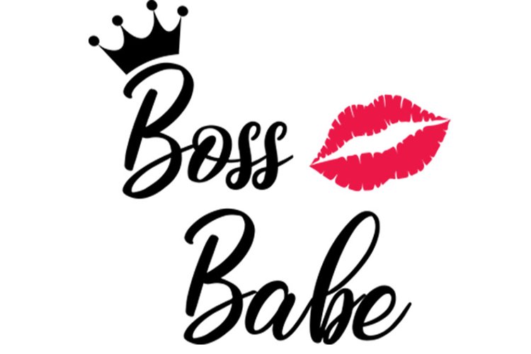 boss babe clipart