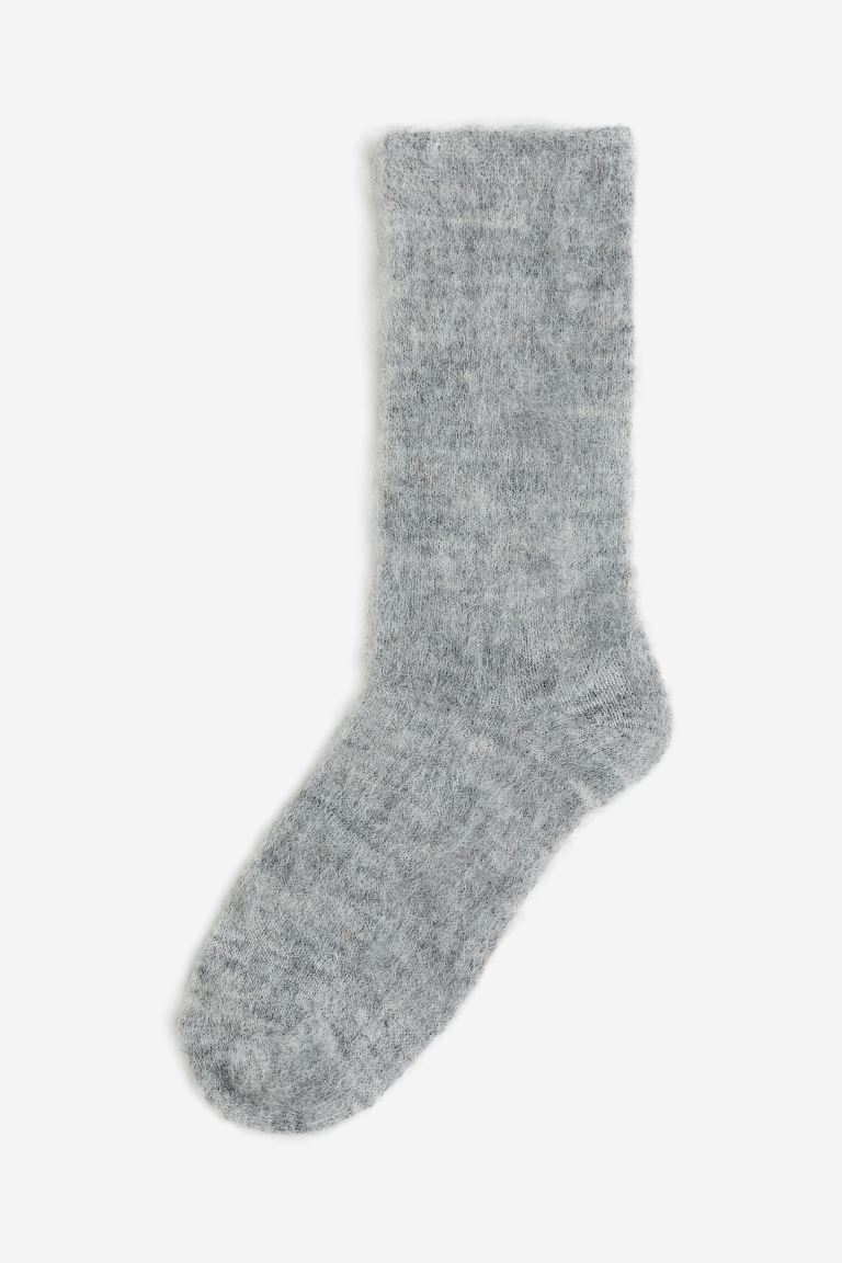 h&m fuzzy socks