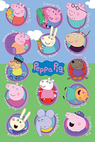 peppa friends names