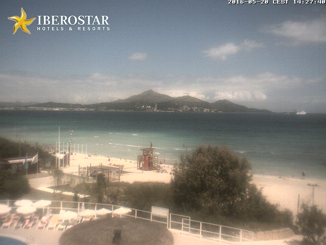 webcam playa de muro