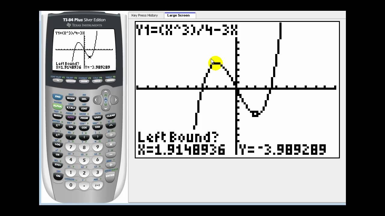 minima and maxima calculator