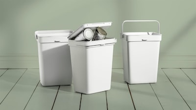 ikea trash can