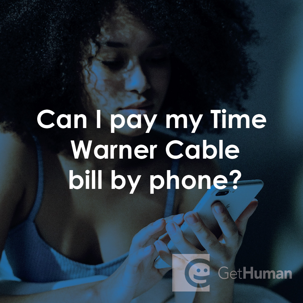 time warner cable make a payment by phone