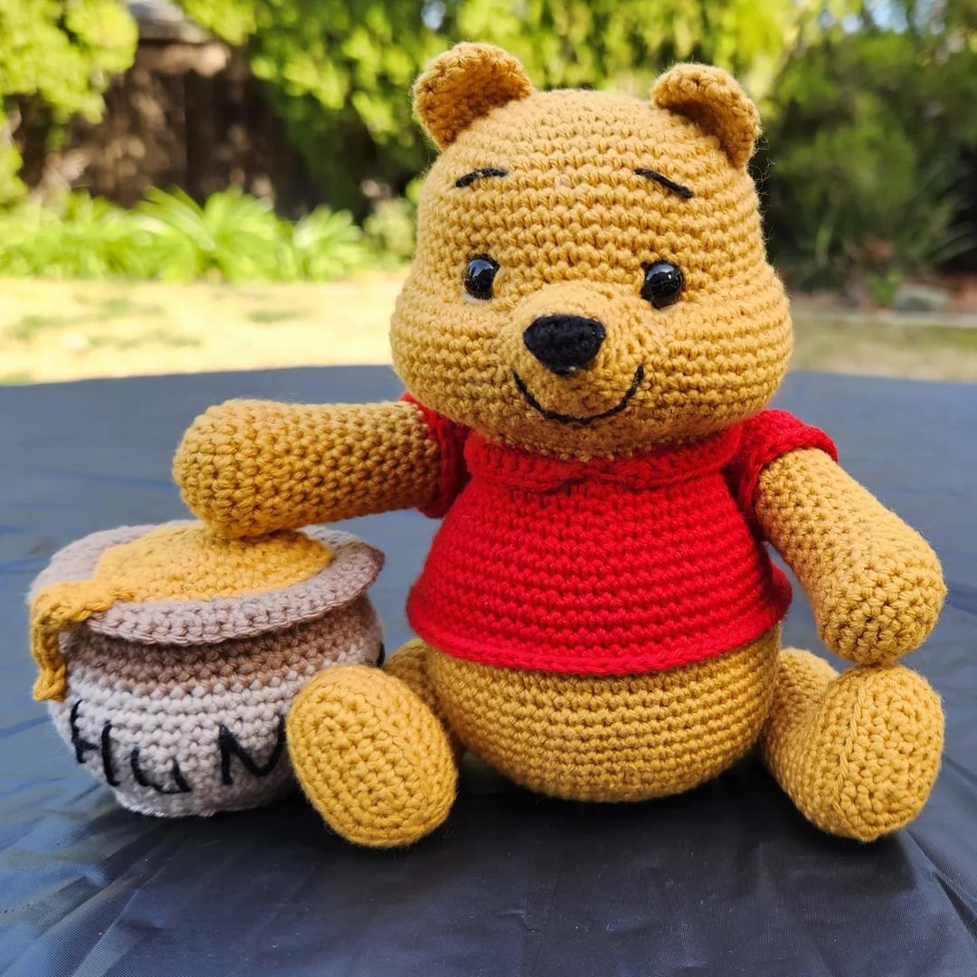 pooh crochet pattern