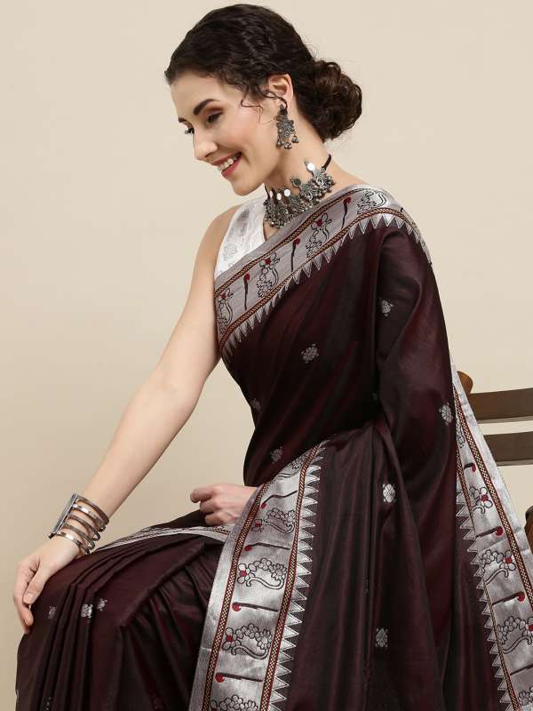 myntra paithani sarees