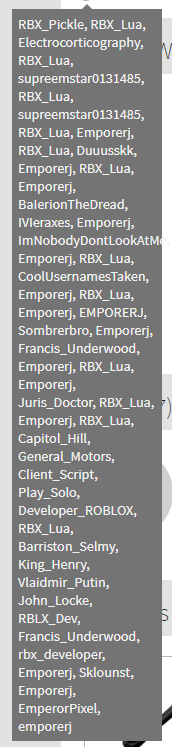 cool usernames for roblox