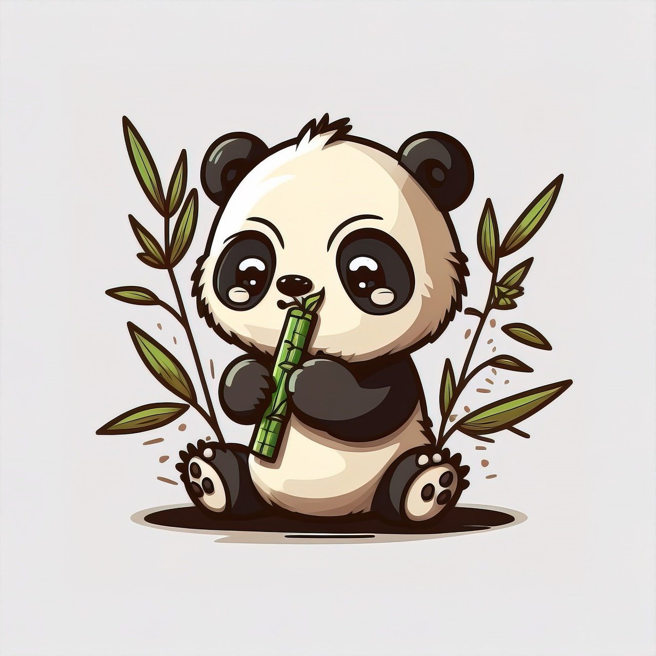 imagenes de pandas en dibujo