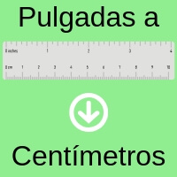 7 pulgadas a centimetros