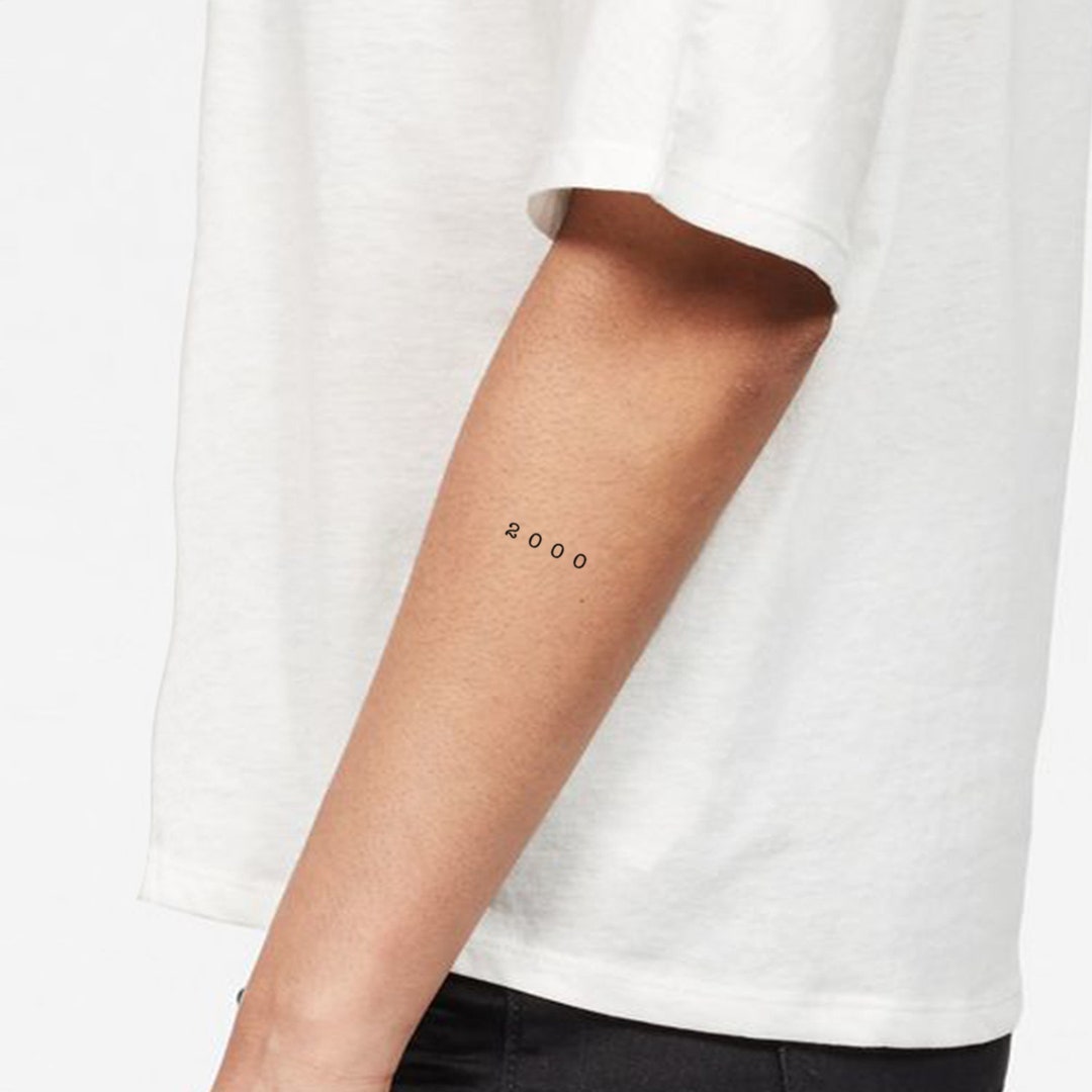 birth year tattoo ideas