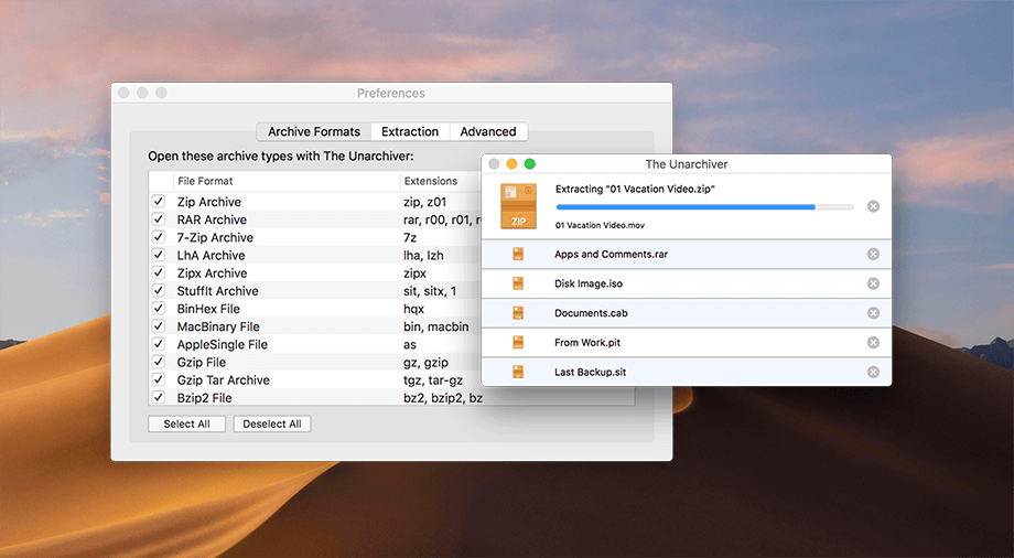 how can i open rar files on mac