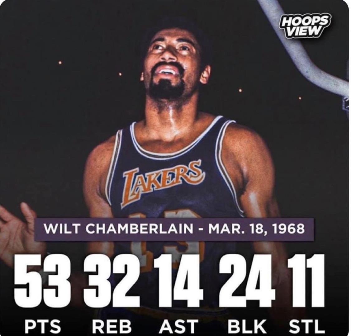 wilt chamberlain stats