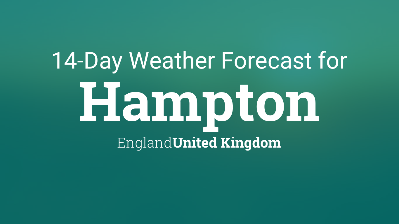 weather tomorrow hampton