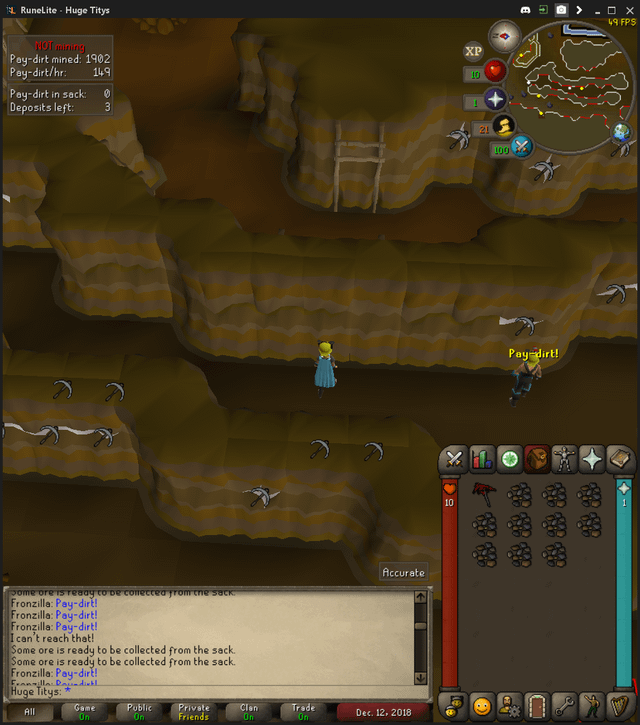 pay dirt osrs