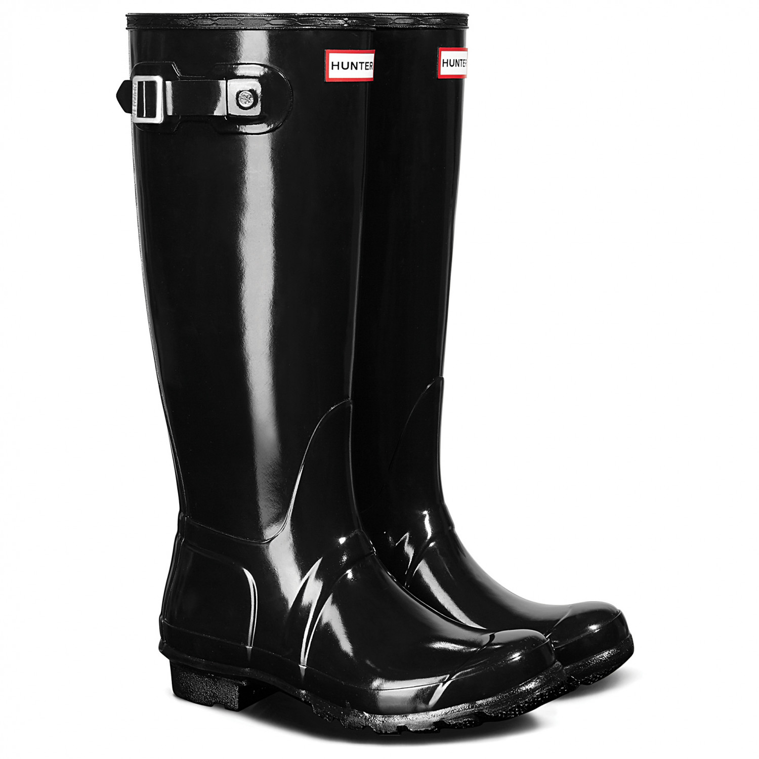 hunter tall gloss boots