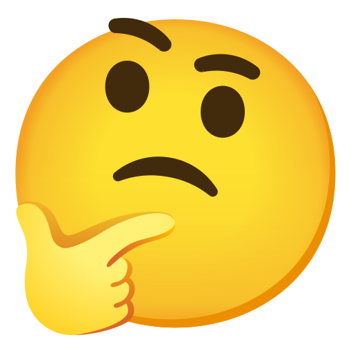 emojis pensando png