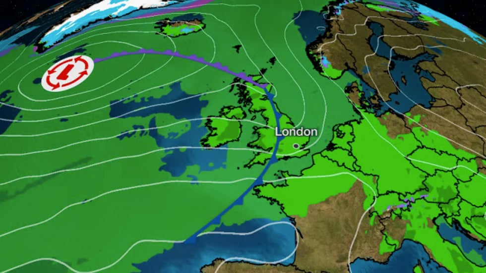 london weather rain radar