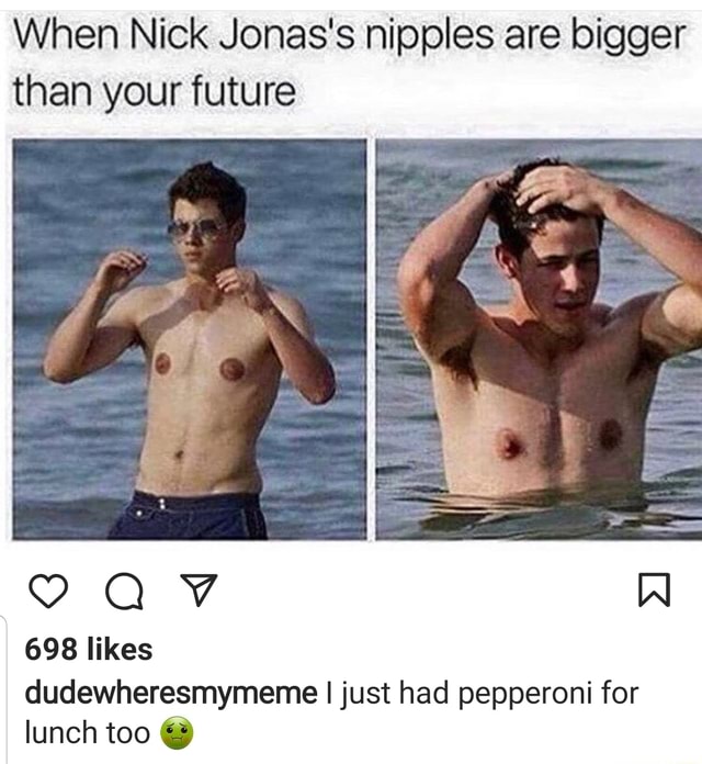 nick jonas nipples