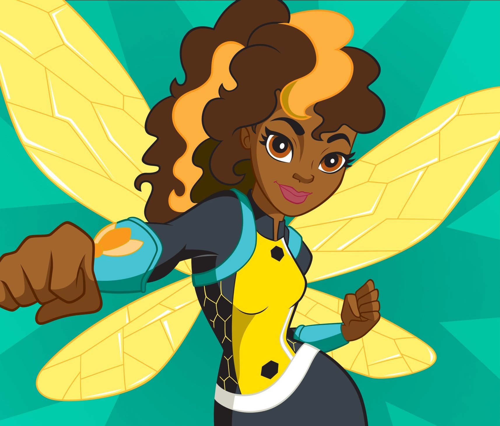 dc superhero girls bumblebee