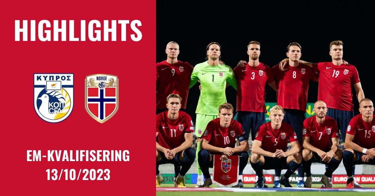 norway national football team vs cyprus national football team stats