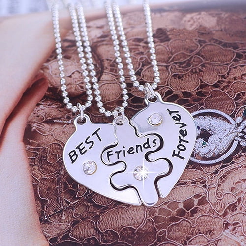 best friend necklaces for 3