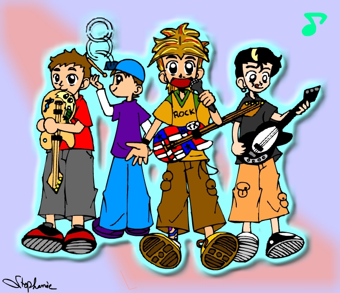 bowling for soup cartoon