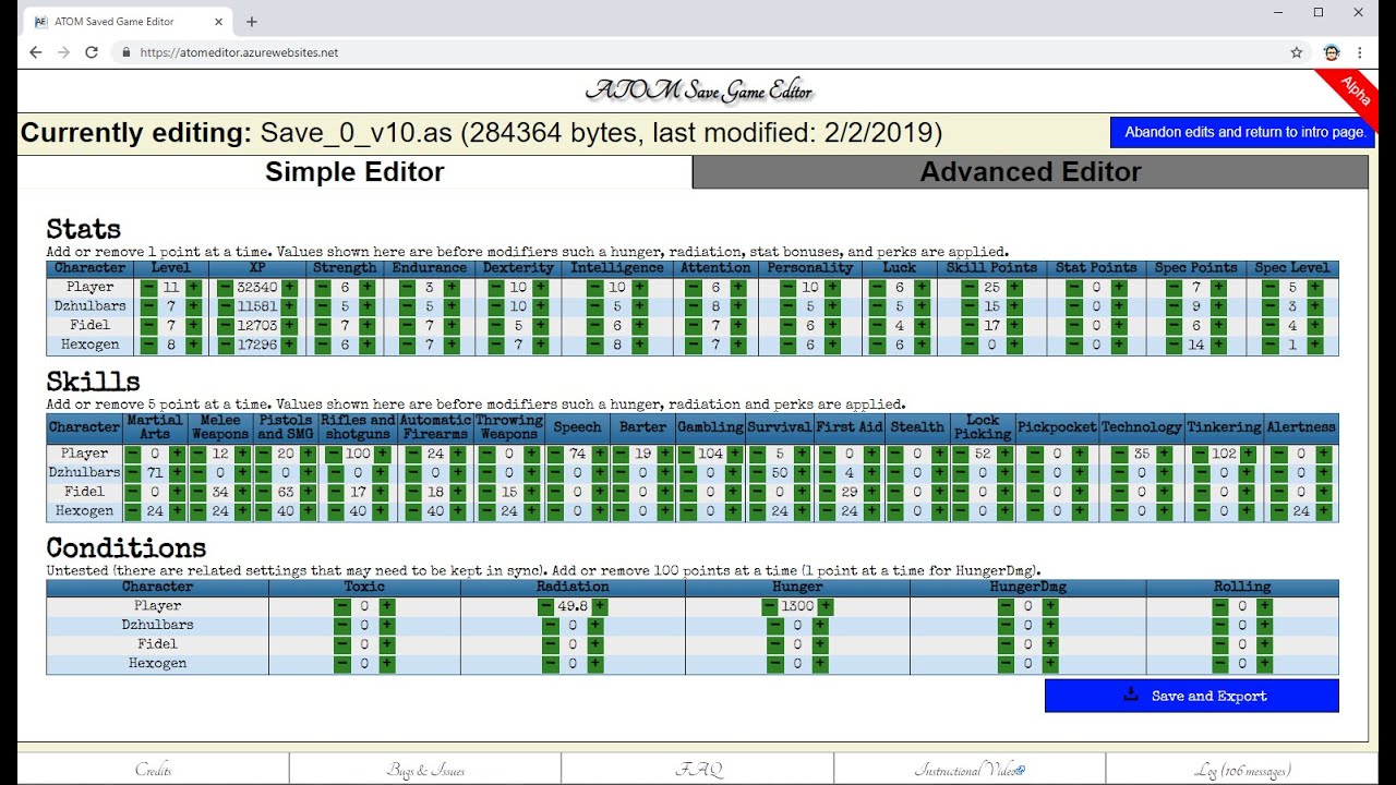 rpgsave editor