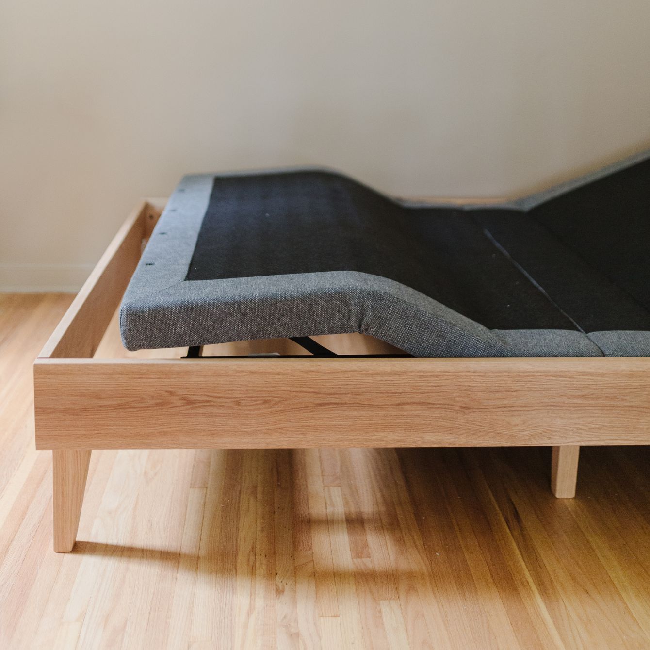 expandable bed frame wood