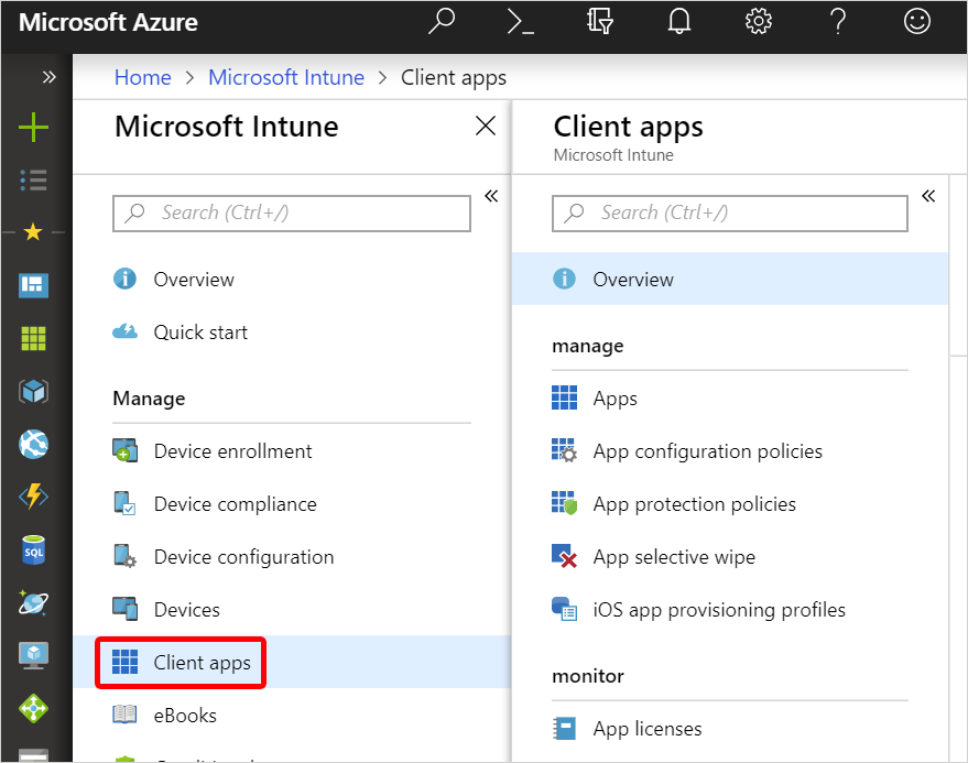 intune wipe iphone