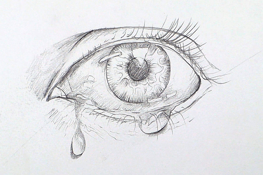 drawings of tears