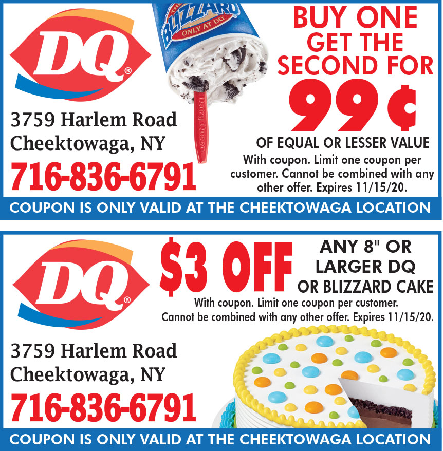 dairy queen cake coupons