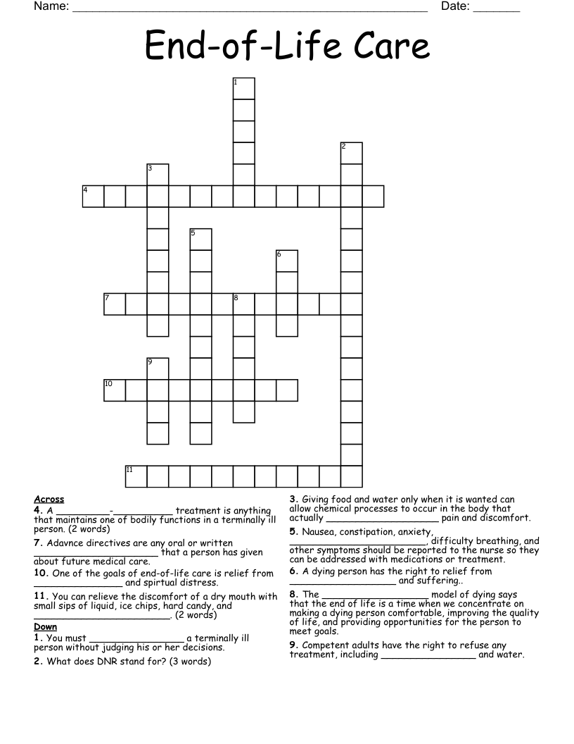 clean up loose ends in a way crossword