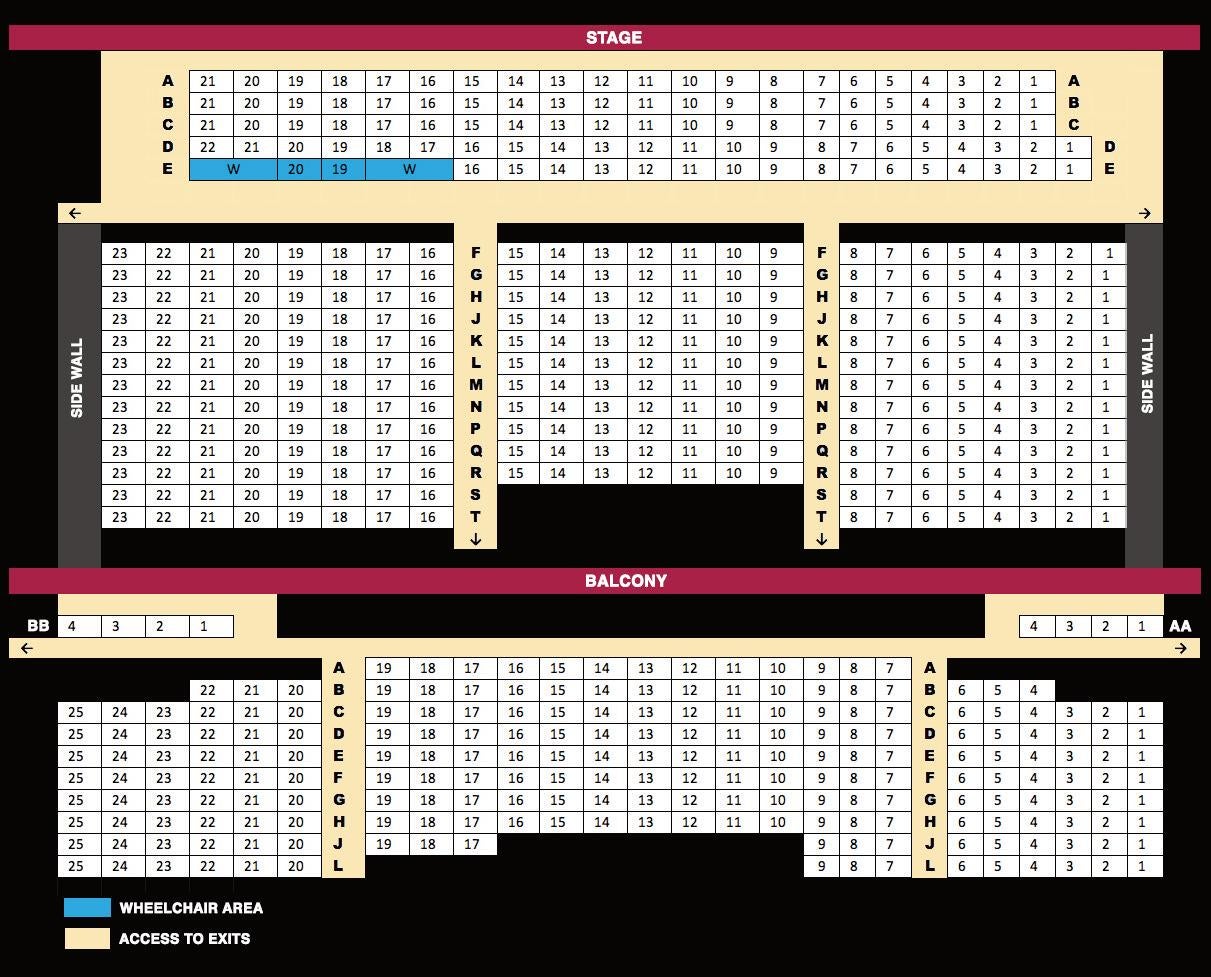 shanklin theatre seating plan