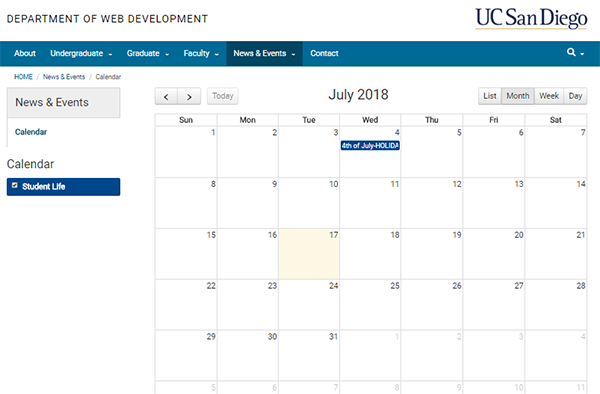 ucsd schedule of classes