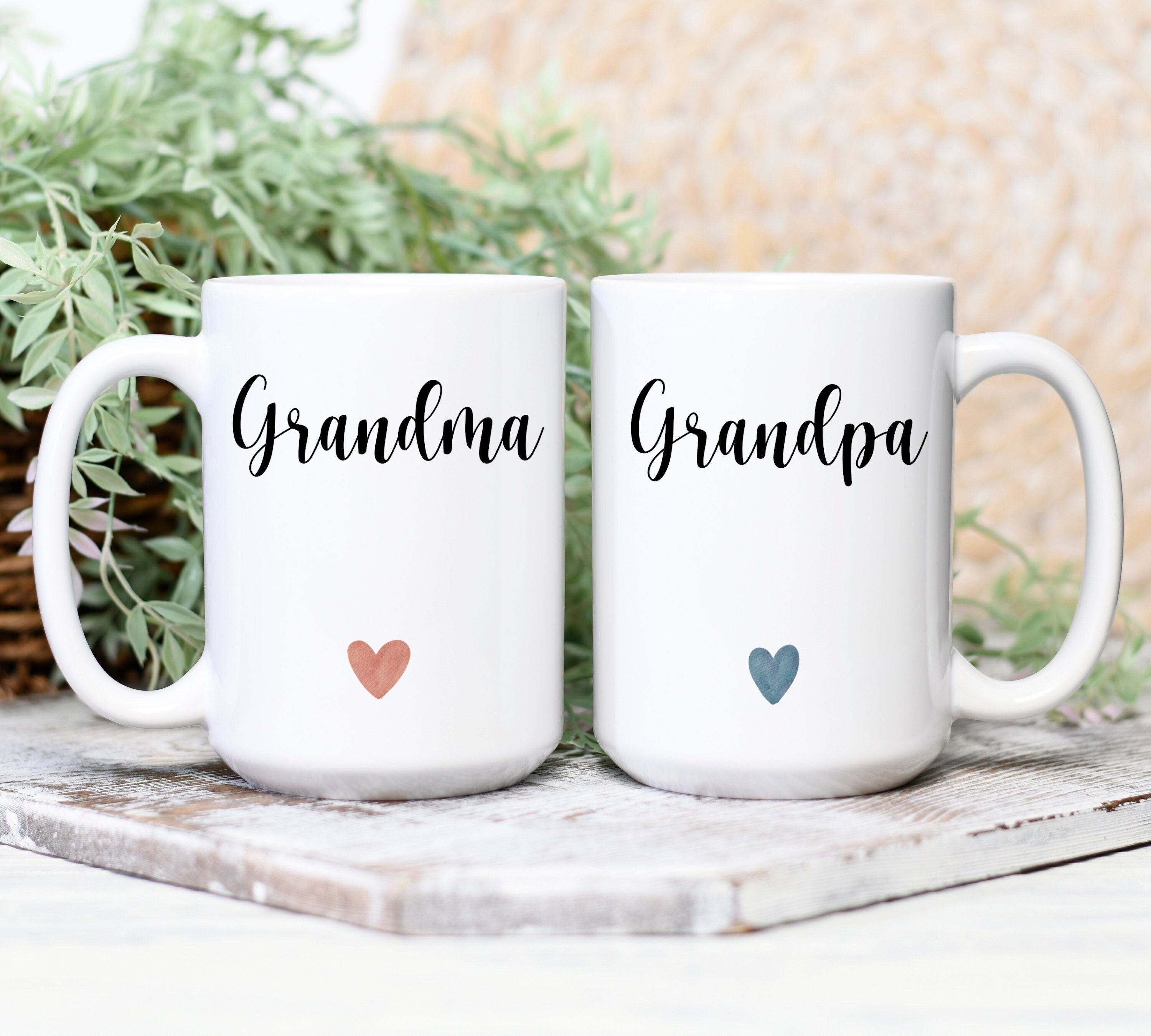 grandma and grandpa coffee mugs