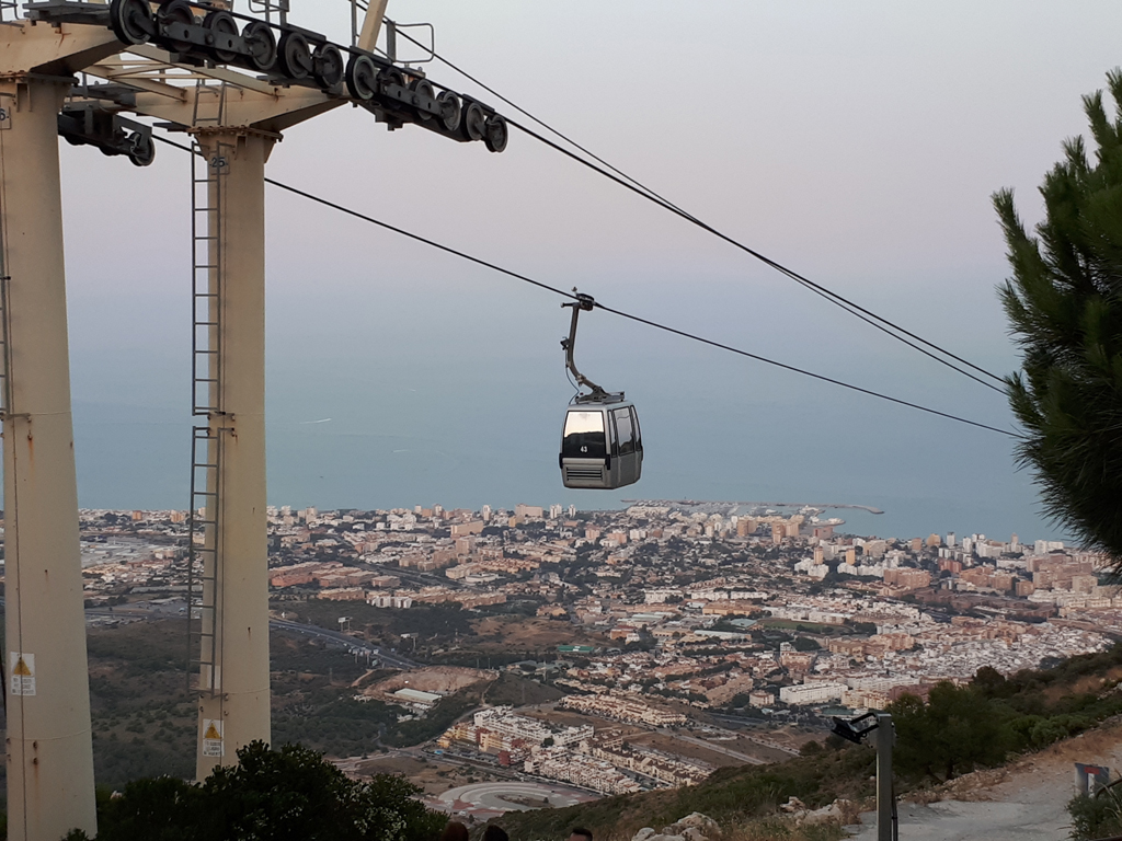 benalmádena cable car photos