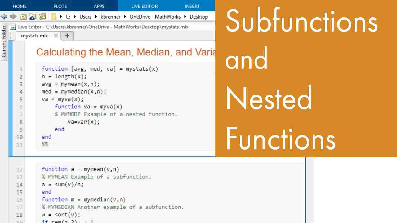 subs en matlab