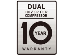 lg 10 year warranty sticker