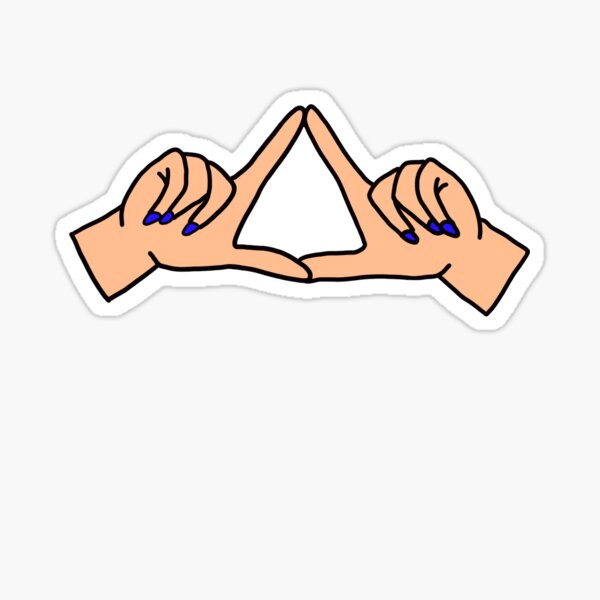 tri delta hand sign