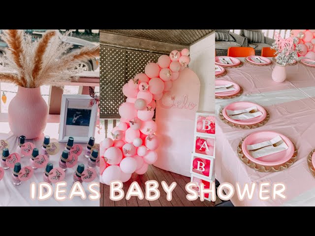 ideas baby shower niña