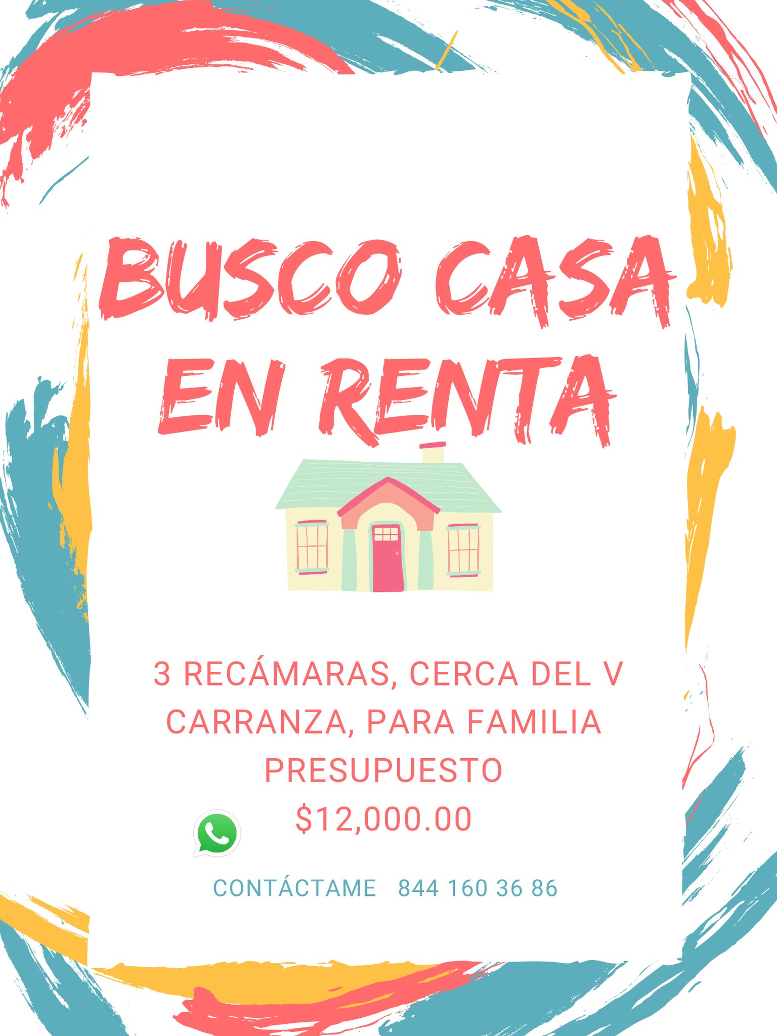 busco casa en renta