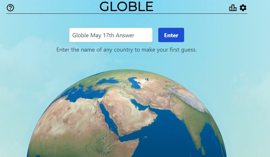 globe game answer today