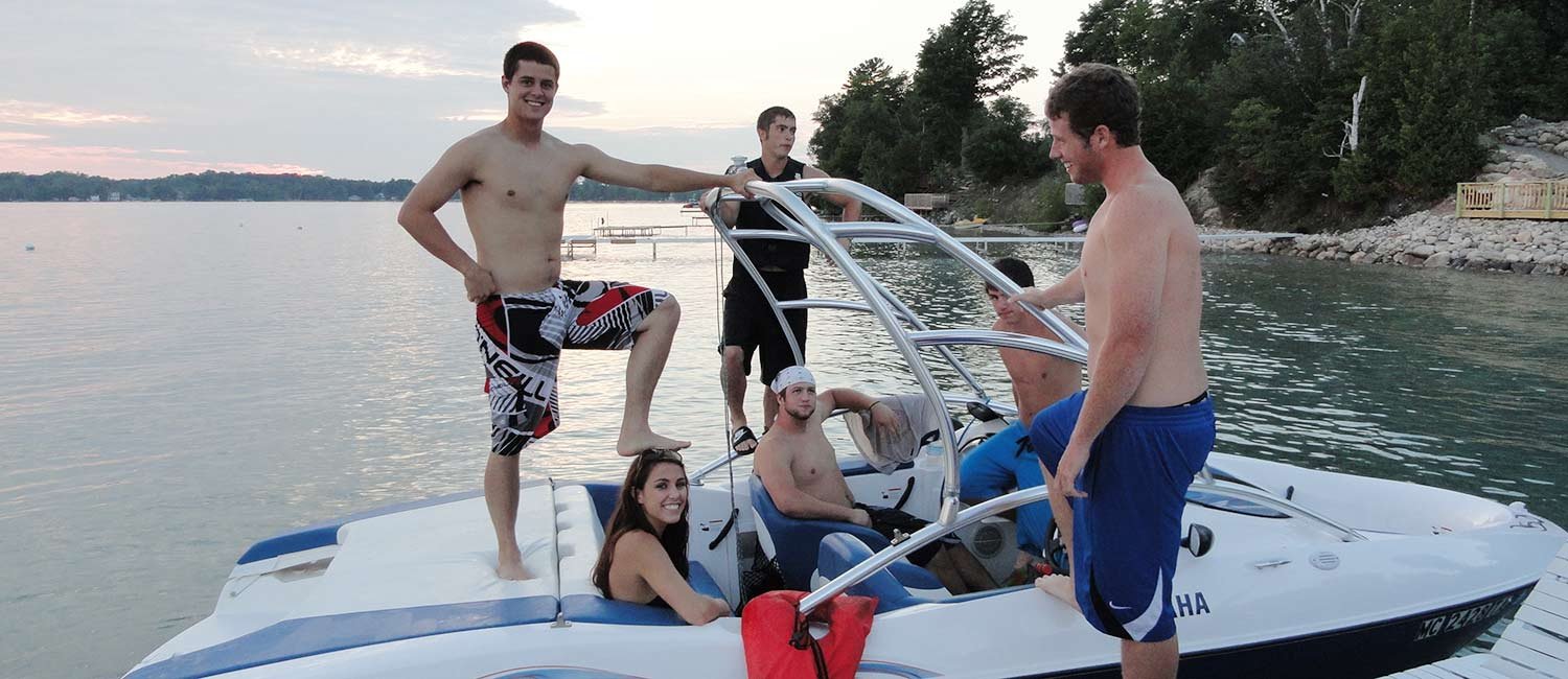 boat rental torch lake mi