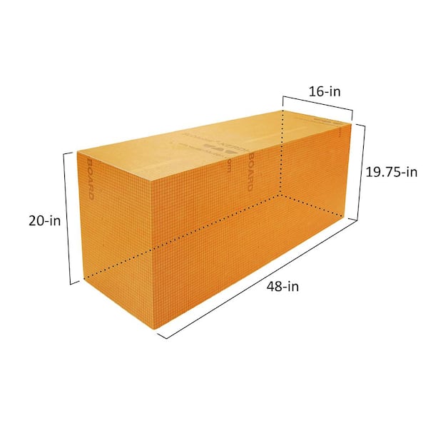 typical shower bench depth