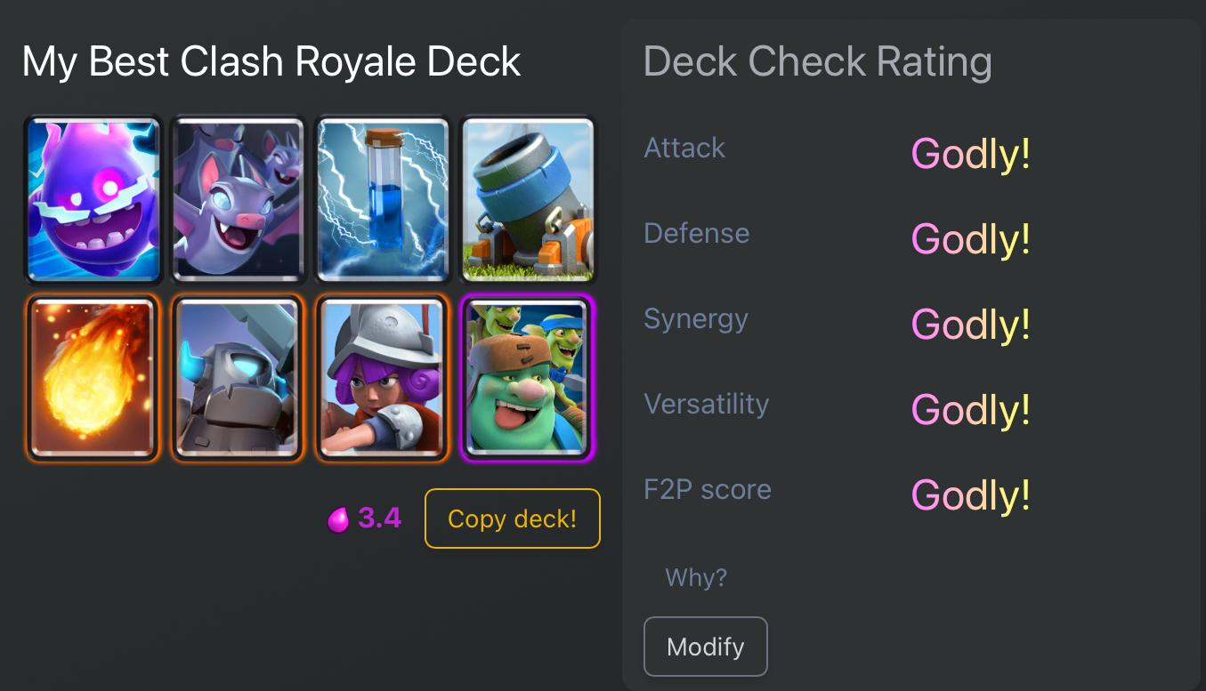 cr deck check