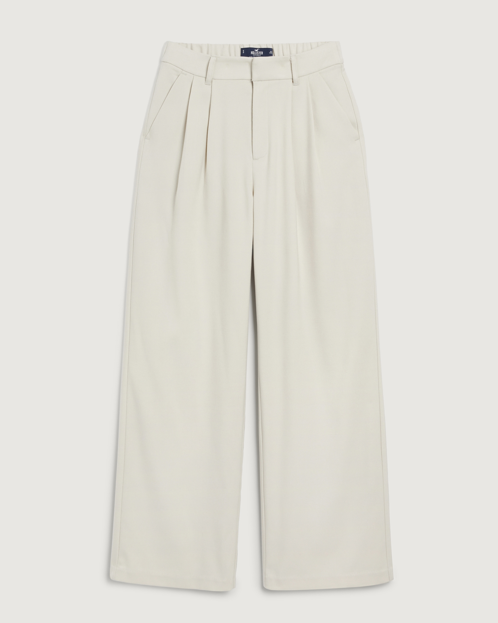 hollister pleated pants