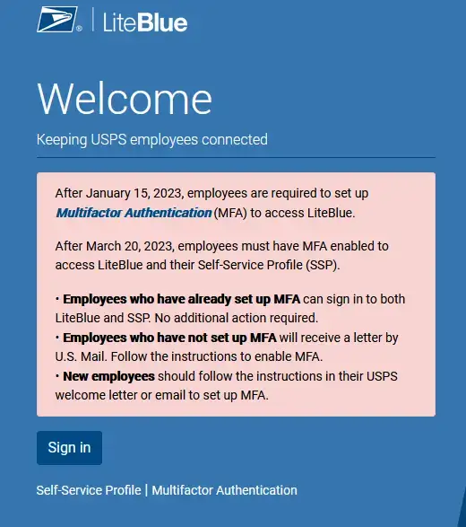 www.liteblue.usps.gov login page