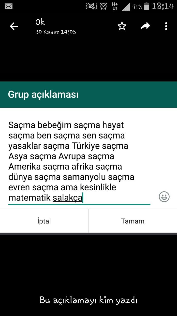 komik grup açıklamaları