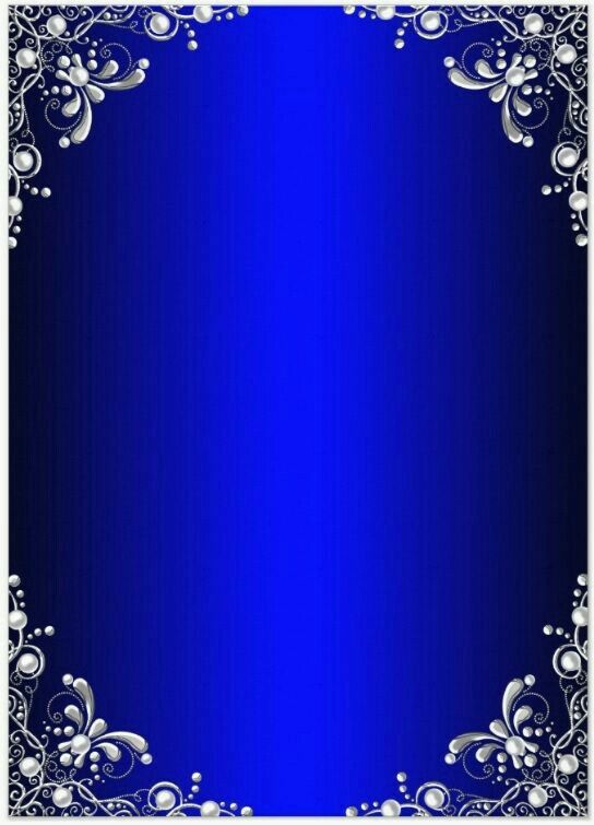 royal blue invitation background