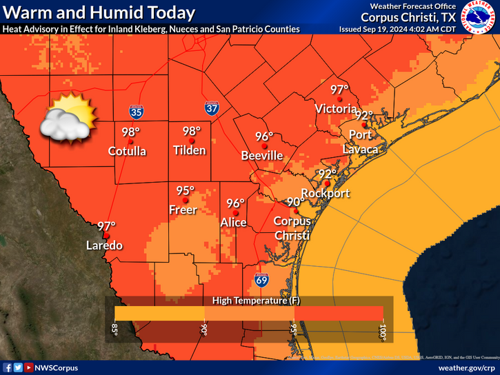 corpus christi tx weather