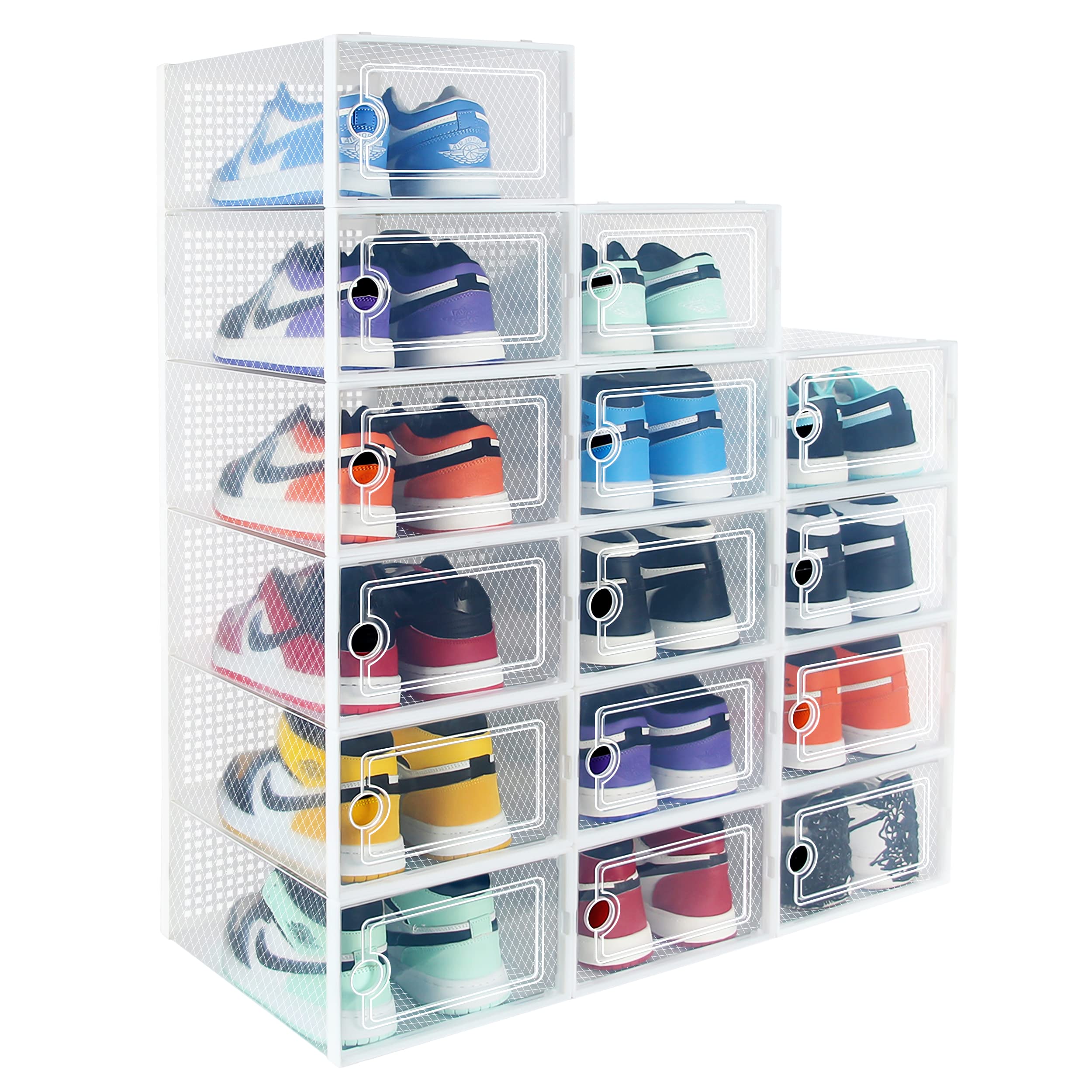 shoe boxes stackable